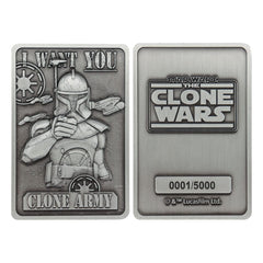 Star Wars: The Clone Wars Ingot Captain Rex Limited Edition 5060948296854