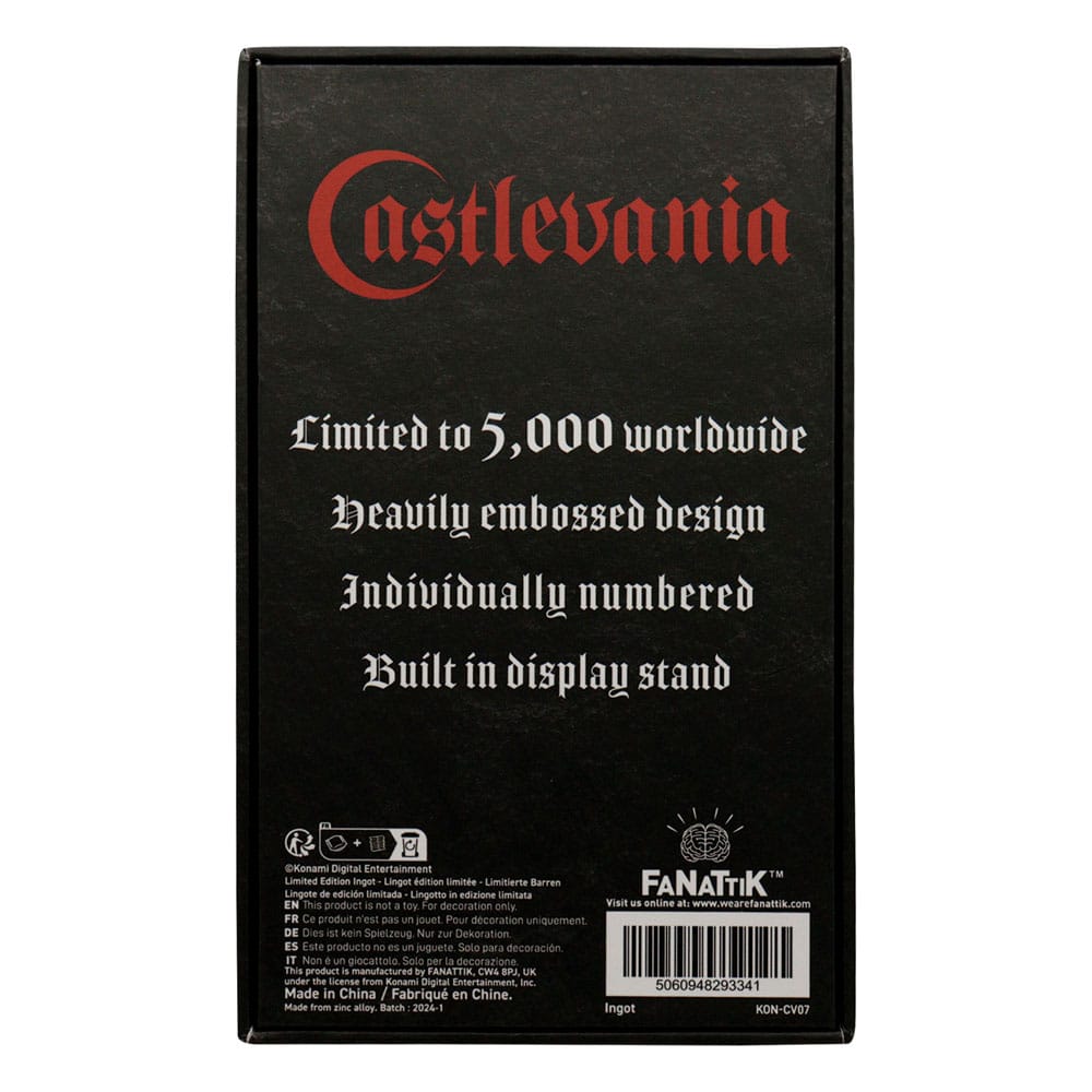Castlevania Ingot Alucard Shield Limited Edit 5060948293341