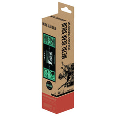 Metal Gear Solid Desk Pad & Coaster Set Solid Snake x Raiden Limited Edition 5060948293563