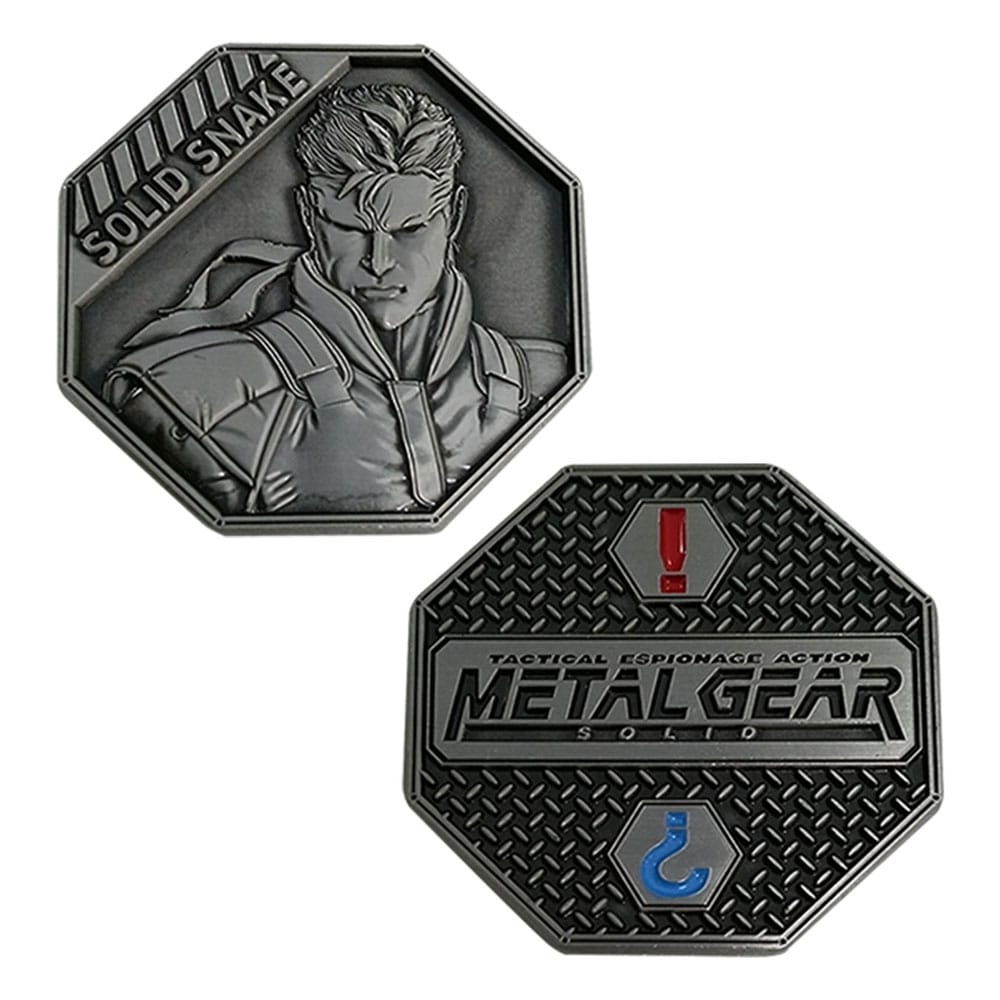 Metal Gear Solid Collectable Coin Solid Snake 5060948293570