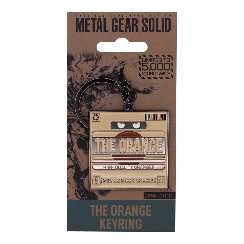 Metal Gear Solid 2 Keychain Limited Edition 5060948293587