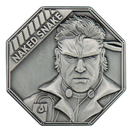 Metal Gear Solid Delta Collectable Coin Naked Snake Limited Edition  5060948295734