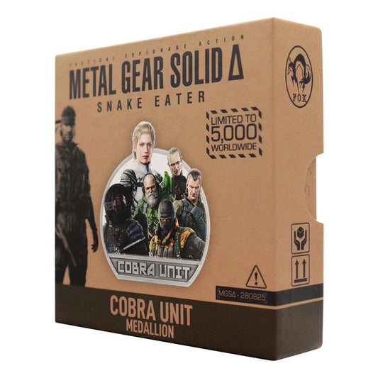 Metal Gear Solid Delta Medallion Cobra Unit Limited Edition 5060948295758
