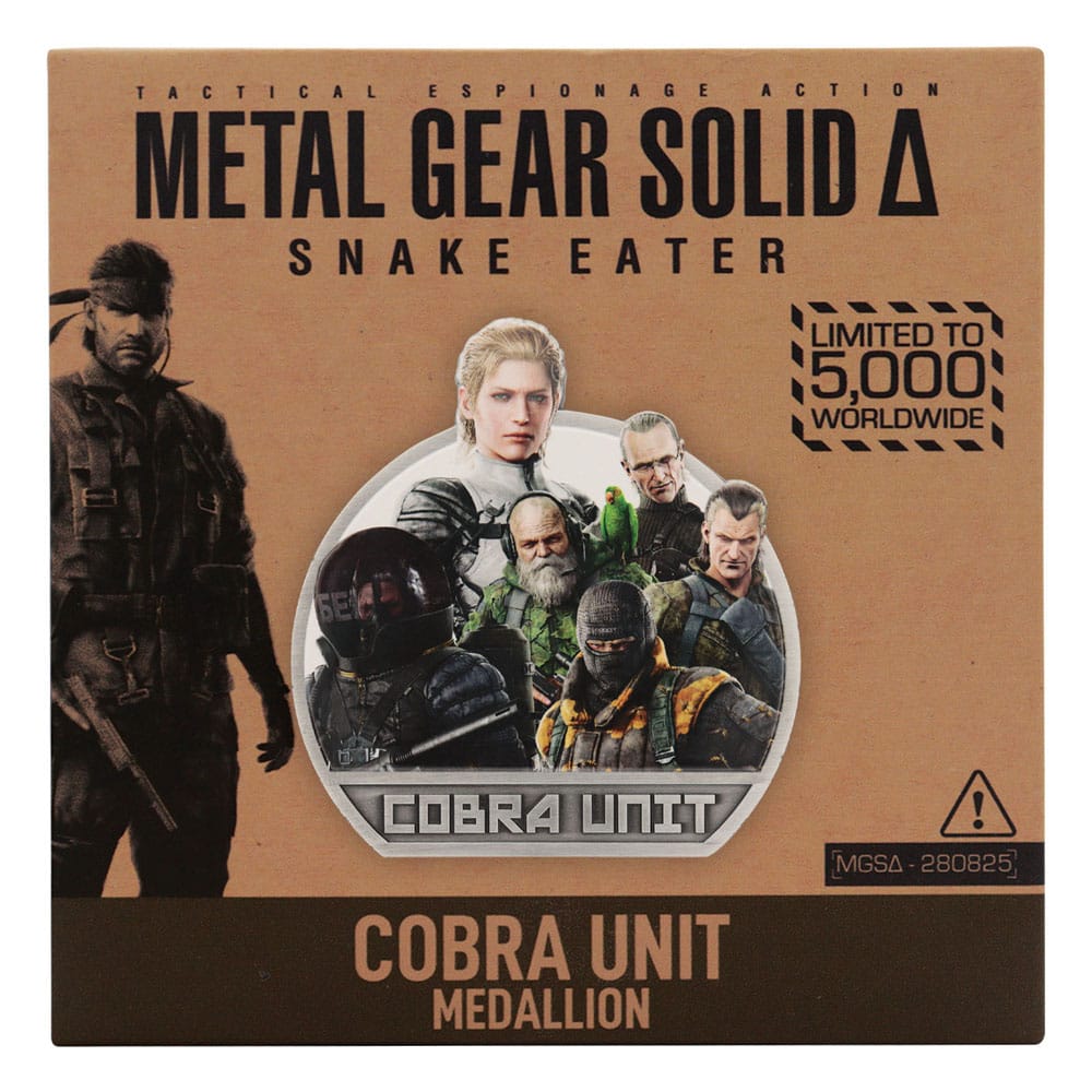 Metal Gear Solid Delta Medallion Cobra Unit Limited Edition 5060948295758