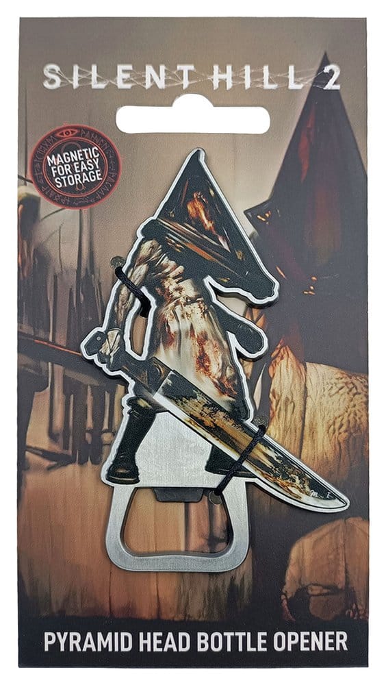 Silent Hill Bottle Opener Pyramid Head Magnetic 6 x 9 cm 5061114761862