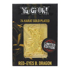 Yu-Gi-Oh! Replica Card Red Eyes B. Dragon (go 5060662468049