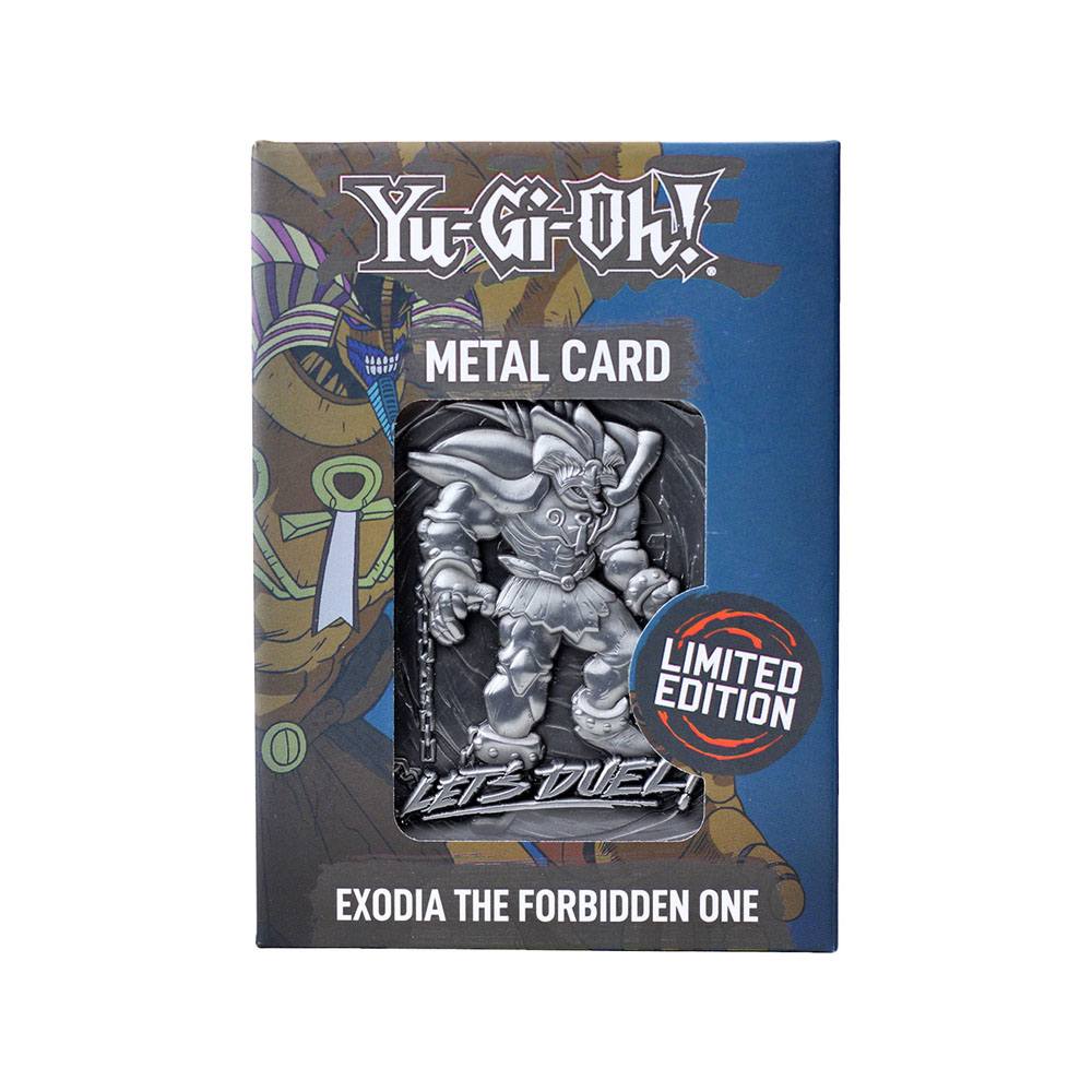 Yu-Gi-Oh! Replica Card Exodia The Forbidden One Limited Edition 5060662466205