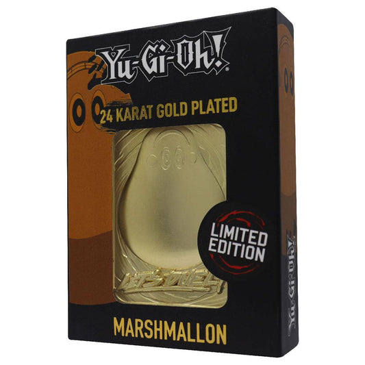 Yu-Gi-Oh! Replica Card Marshmallon (gold plat 5060662466434