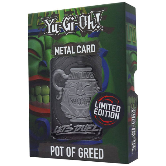 Yu-Gi-Oh! Replica Card Pot of Greed Limited E 5060662466427