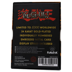Yu-Gi-Oh! Replica Card Pot of Greed (gold plated) 5060662466458