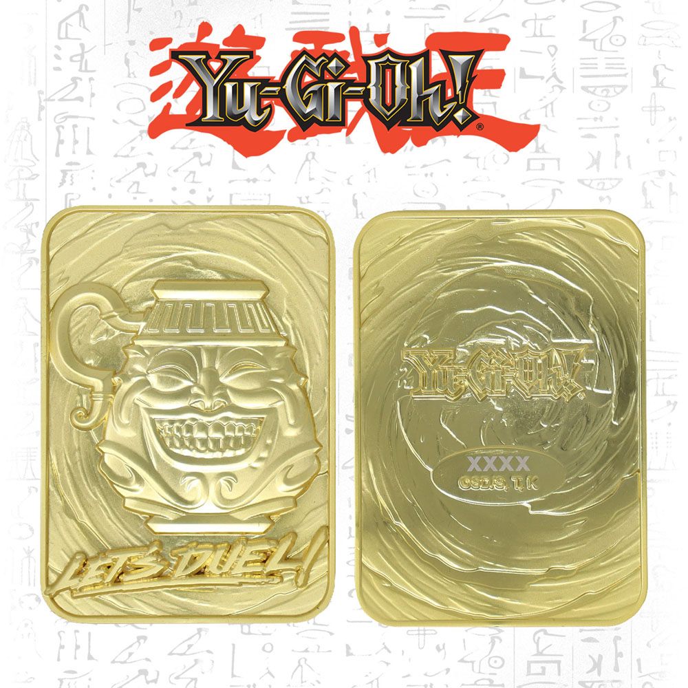Yu-Gi-Oh! Replica Card Pot of Greed (gold pla 5060662466458