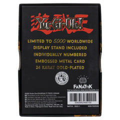 Yu-Gi-Oh! Replica Card Celtic Guardian (gold plated) 5060662468100