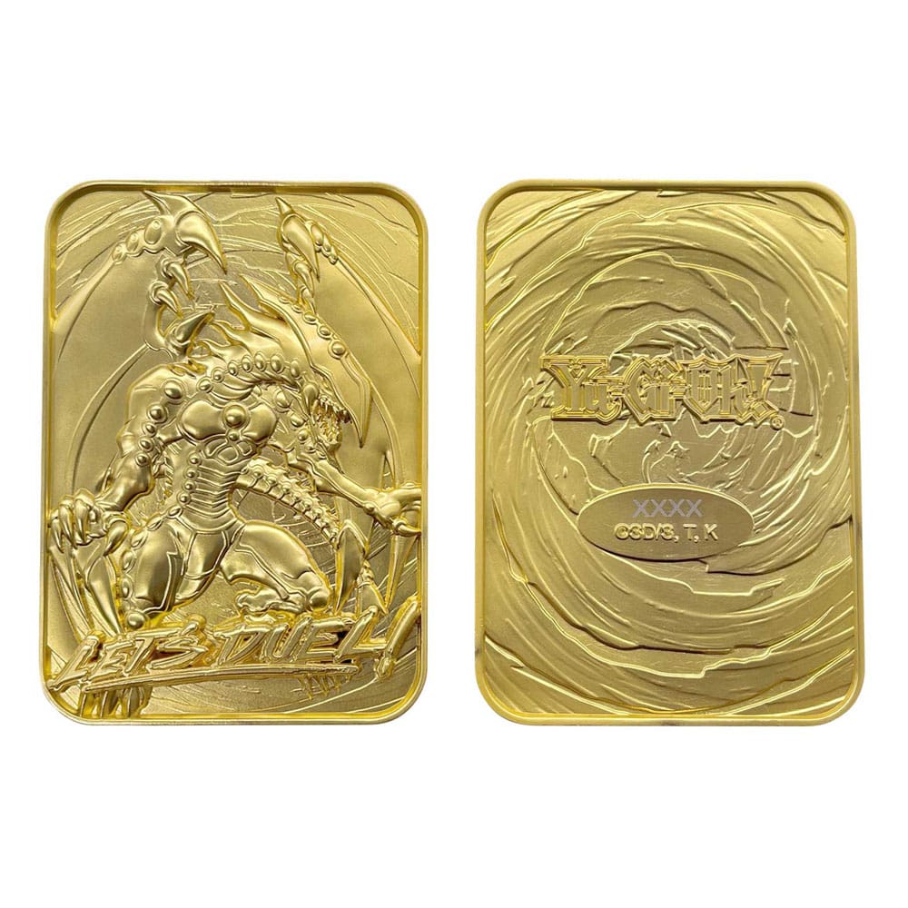 Yu-Gi-Oh! Replica Card Gandra the Dragon of Destruction (gold plated) 5060948292764