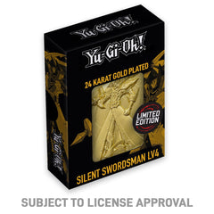 Yu-Gi-Oh! Replica Card The Silent Swordsman (gold plated) 5060948292788