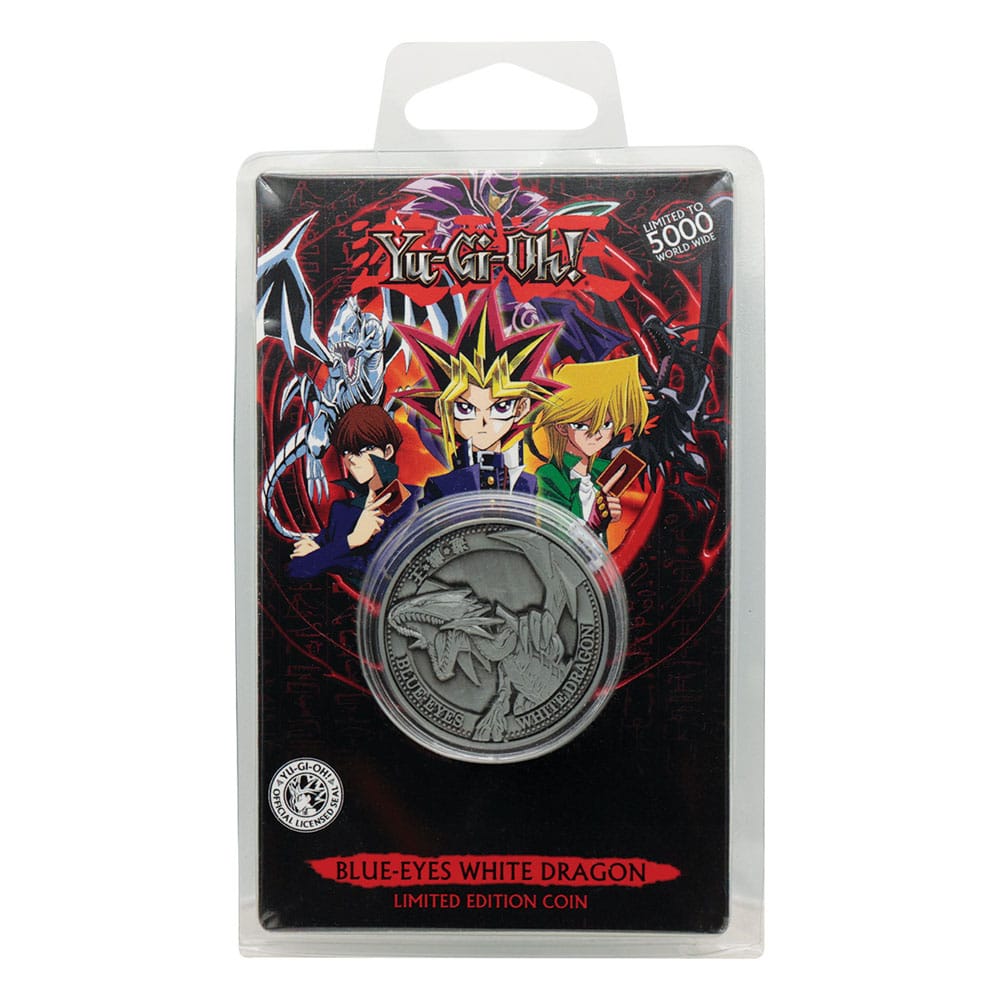 Yu-Gi-Oh! Collectable Coin Blue-Eyes White Dragon Limited Edition 5060948297370