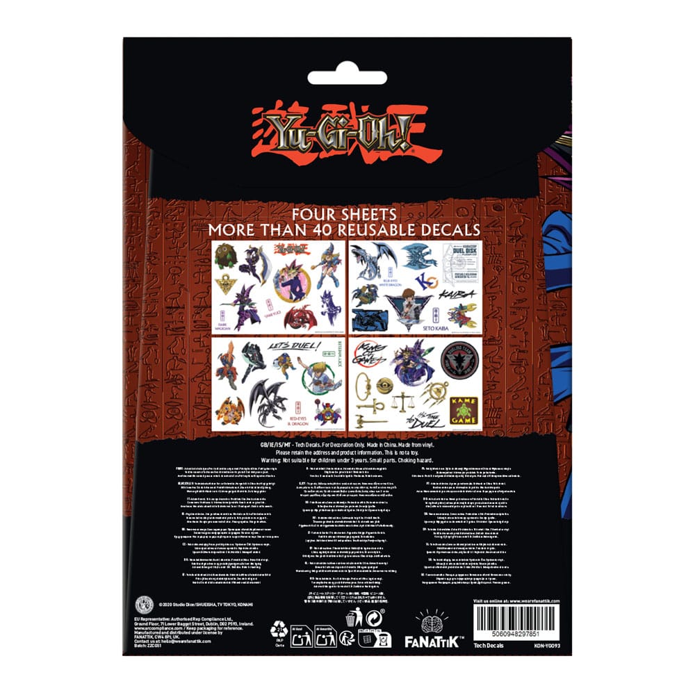 Yu-Gi-Oh! Tech Sticker Pack  5060948297851