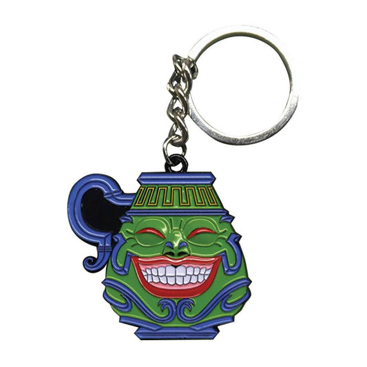 Yu-Gi-Oh! Metal Keychain Pot Of Greed Limited Edition - Amuzzi