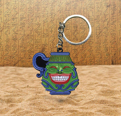 Yu-Gi-Oh! Metal Keychain Pot Of Greed Limited Edition - Amuzzi