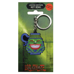 Yu-Gi-Oh! Metal Keychain Pot Of Greed Limited Edition - Amuzzi