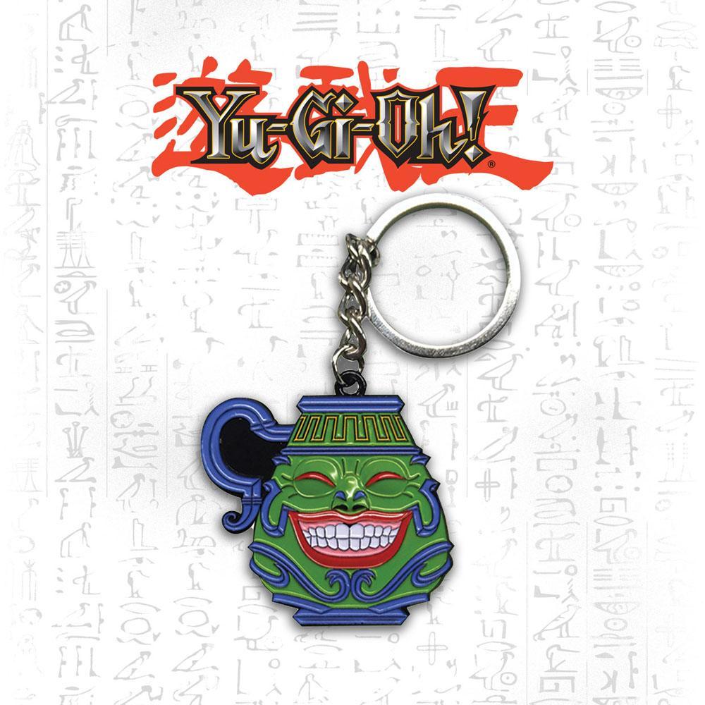 Yu-Gi-Oh! Metal Keychain Pot Of Greed Limited Edition - Amuzzi