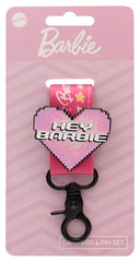Barbie Schlüsselband & Ansteck-Pin SetBarbie Lanyard & Pin Badge SetBarbie dragonne & Pin's SetBarbie Llavero & Chapa Set 5060948299206