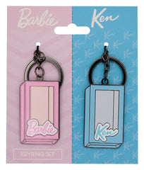 Barbie Schlüsselanhänger-Set Barbie & Ken Twin BoxBarbie Keyring Set Barbie & Ken Twin BoxBarbie Set de porte-clés Barbie & Ken Twin BoxBarbie Juego de Llaveros Barbie & Ken Twin Box 5060948299244