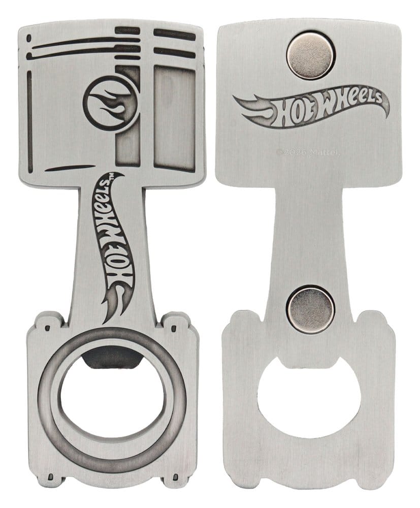 Hot Wheels Flaschenöffner Kolben MagnetischHot Wheels Bottle Opener Piston MagneticHot Wheels décapsuleur Piston MagnétiqueHot Wheels Abrebotellas Piston Magnético 5060948299350