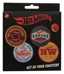 Hot Wheels Untersetzer 4er-PackHot Wheels Coaster 4-PackHot Wheels pack 4 sous-verresHot Wheels Pack de 4 Posavasos 5060948299367