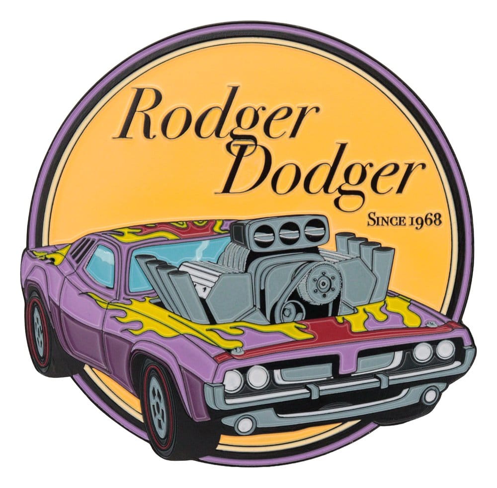 Hot Wheels Medaille Rodger Dodger Limited EditionHot Wheels Medallion Rodger Dodger Limited EditionHot Wheels médaillon Rodger Dodger Limited EditionHot Wheels Medallón Rodger Dodger Limited Edition 5060948299381