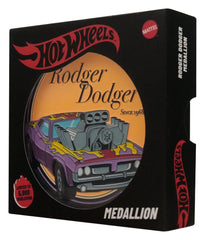 Hot Wheels Medaille Rodger Dodger Limited EditionHot Wheels Medallion Rodger Dodger Limited EditionHot Wheels médaillon Rodger Dodger Limited EditionHot Wheels Medallón Rodger Dodger Limited Edition 5060948299381