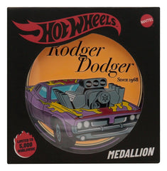 Hot Wheels Medaille Rodger Dodger Limited EditionHot Wheels Medallion Rodger Dodger Limited EditionHot Wheels médaillon Rodger Dodger Limited EditionHot Wheels Medallón Rodger Dodger Limited Edition 5060948299381