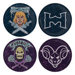Masters of the Universe Coaster 4-Pack Printed Metal 5060948299466