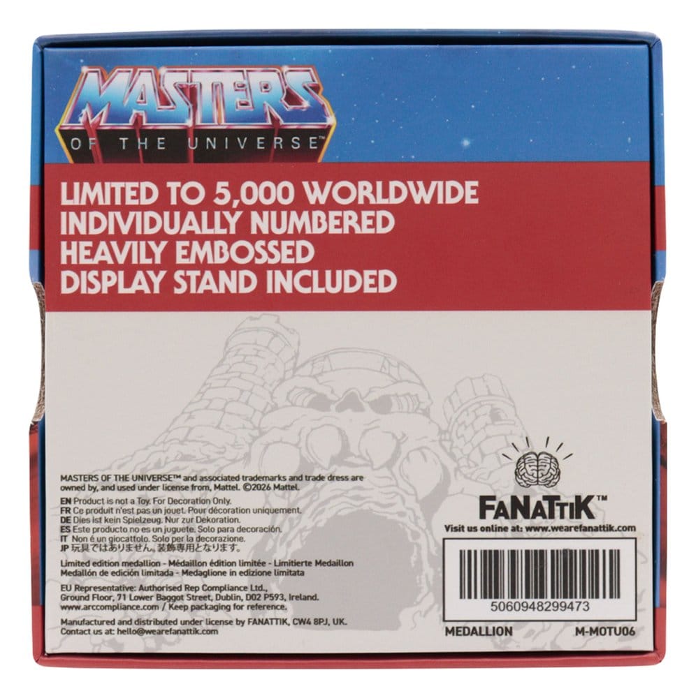 Masters of the Universe Medallion He-Man vs Skeletor Limited Edition 5060948299473