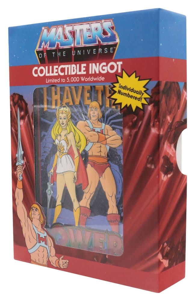 Masters of the Universe Ingot He-Man & She-Ra Limited Edition 5060948299480