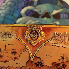 Masters of the Universe Replica Metal Map of Eternia Limited Edition 10 x 15 cm 5060948299497