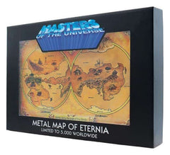 Masters of the Universe Replica Metal Map of Eternia Limited Edition 10 x 15 cm 5060948299497