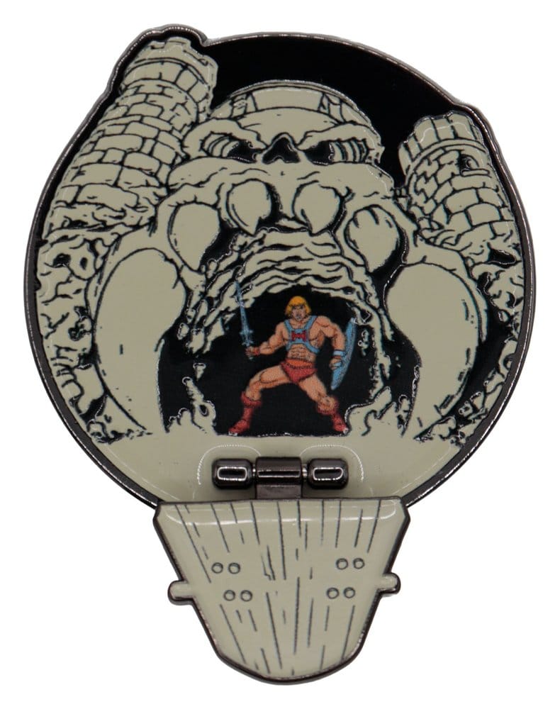 Masters of the Universe Pin Badge Hinged Castle Grayskull Limited Edition 5060948299510
