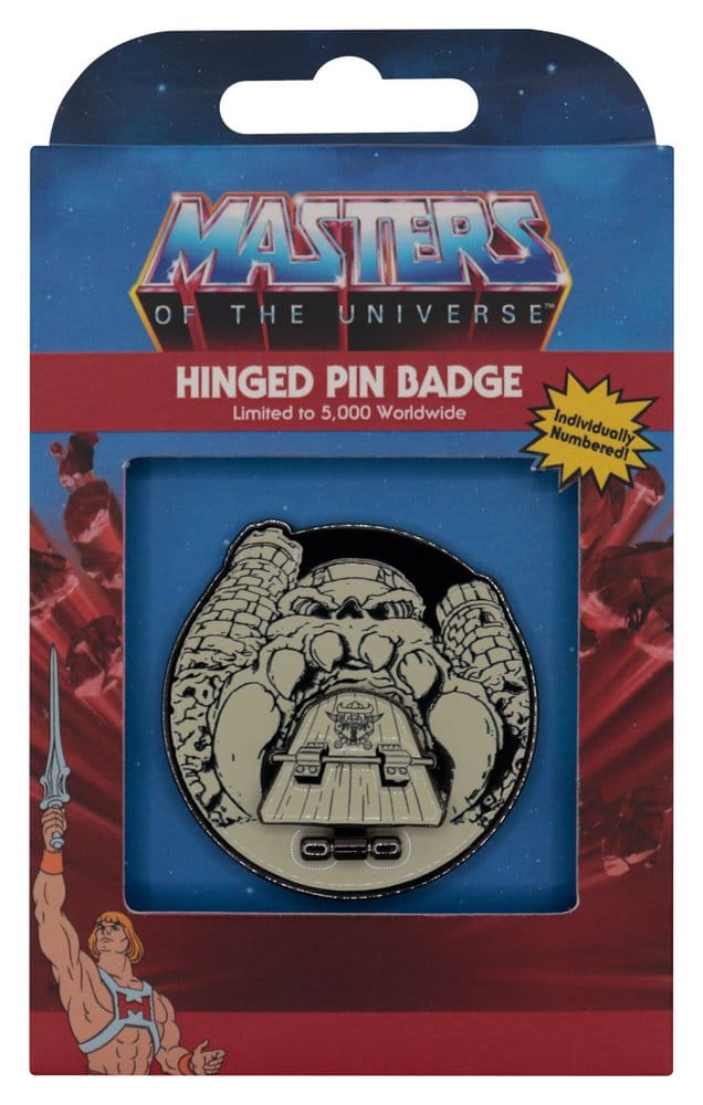 Masters of the Universe Pin Badge Hinged Castle Grayskull Limited Edition 5060948299510