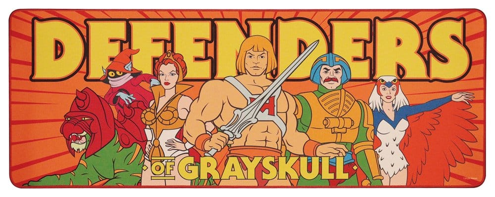 Masters of the Universe Desk Pad & Coaster Set Heroes 5061114760261
