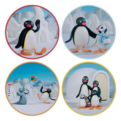 Pingu Coaster 4-Pack 5060948299633