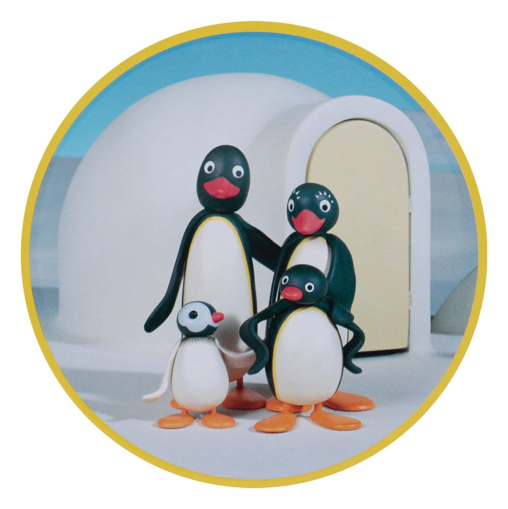 Pingu Coaster 4-Pack 5060948299633