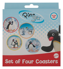 Pingu Coaster 4-Pack 5060948299633
