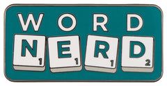 Scrabble Pin Badge Word Nerd Limited Edition 5060948299671