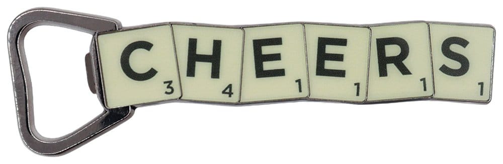 Scrabble Bottle Opener Magnetic Cheers 5060948299695