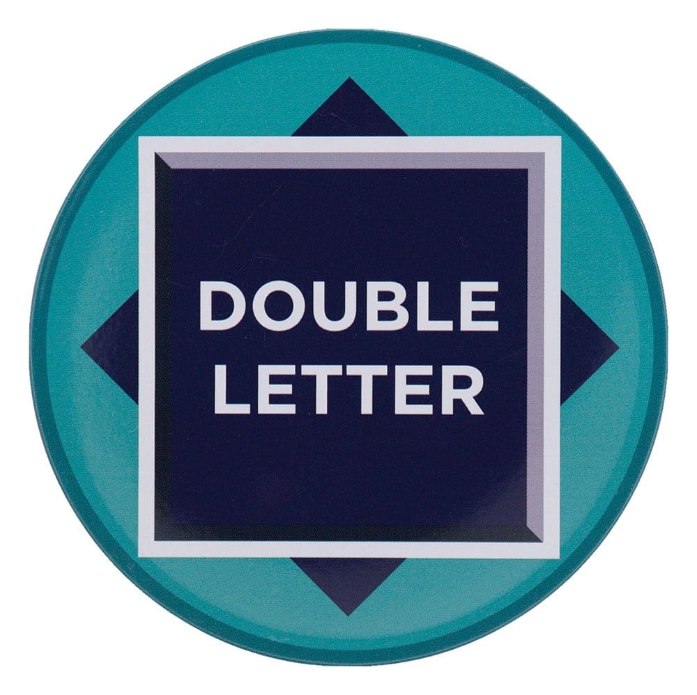 Scrabble Coaster 4-Pack Printed Metal 5060948299701