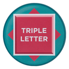 Scrabble Coaster 4-Pack Printed Metal 5060948299701