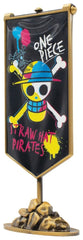One Piece Replica Straw Hat Pirates Metal Banner 11 x 6 cm 5061114760254