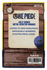 One Piece Replica Straw Hat Pirates Metal Banner 11 x 6 cm 5061114760254