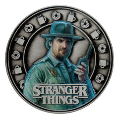 Stranger Things Collectable Coin Eleven & Hopper 4 cm 5060948290173