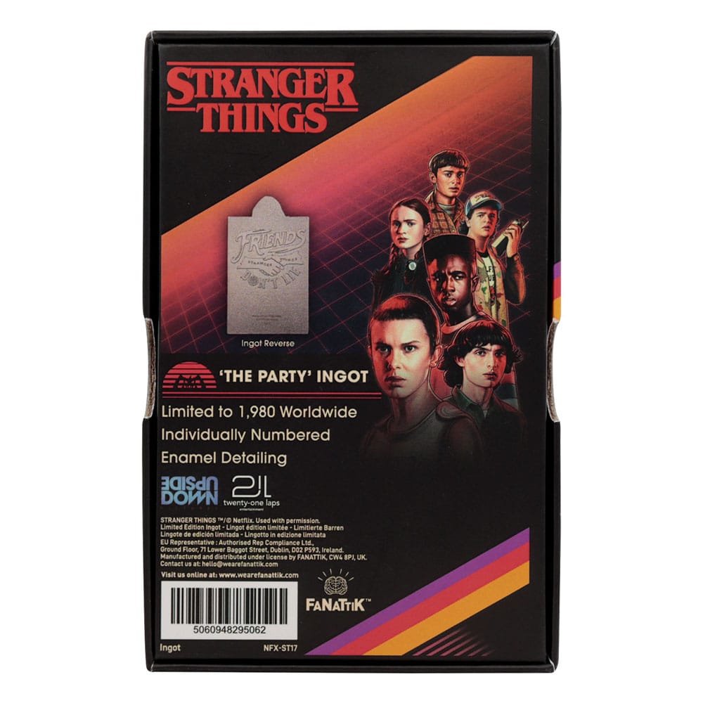 Stranger Things Ingot Limited Edition 5060948295062
